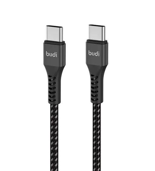 کابل شارژ کنفی USB-C به USB-C بودی مدل DC210TT10B-0