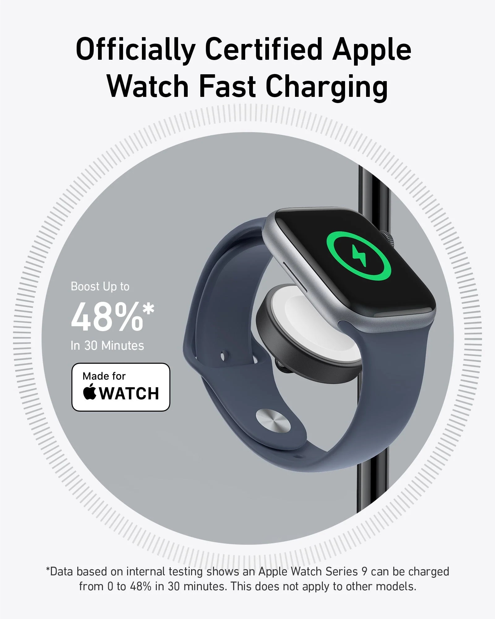 شارژر بی‌سیم ۱۵ وات ۳ در ۱ انکر مدل MagGo Wireless Charging Station 3-in-1 Qi2 B25M4-6