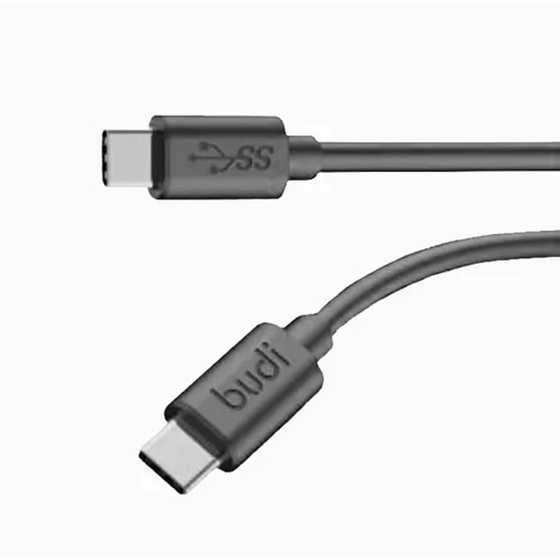 کابل شارژ USB-C به ‌USB-C بودی مدل Budi DC536TT12B-0