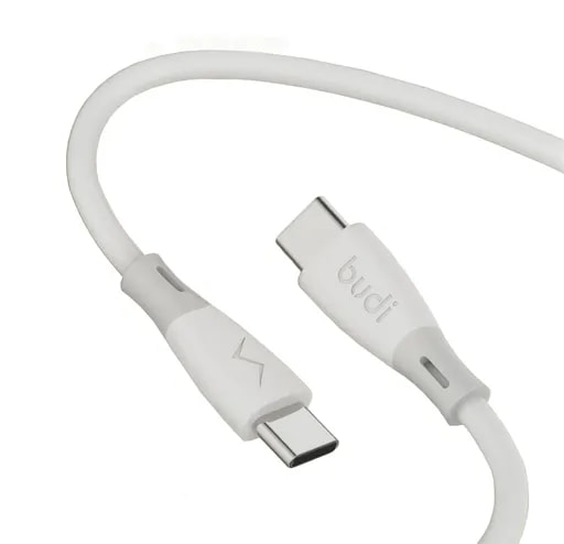 کابل شارژ سیلیکونی ‌USB-C به ‌USB-C بودی مدل DC202TT12W-0