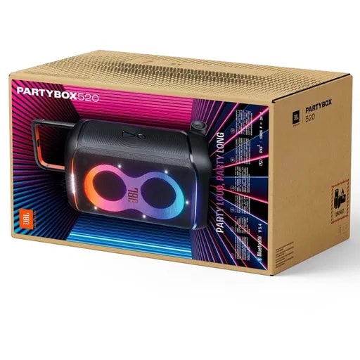اسپیکر بلوتوثی جی بی ال مدل PartyBox 520-12