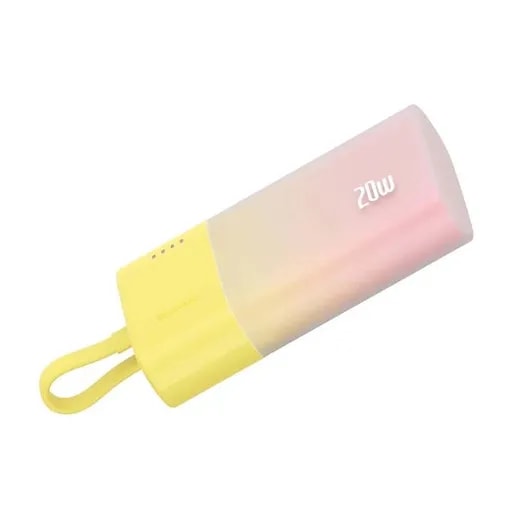 پاوربانک 20 وات باسئوس مدل Popsicle ظرفیت ۵۲۰۰ میلی‌آمپر-3