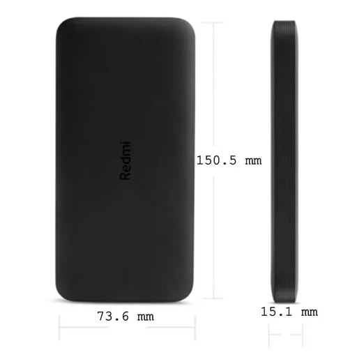 پاوربانک 13 وات شیائومی مدل Redmi PB100LZM ظرفیت ۱۰۰۰۰ میلی‌آمپر-2