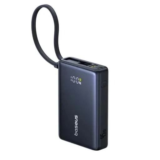 پاوربانک 45 وات باسئوس مدل PicoGo Digital Display Power Bank ظرفیت 10000 میلی‌آمپر-3