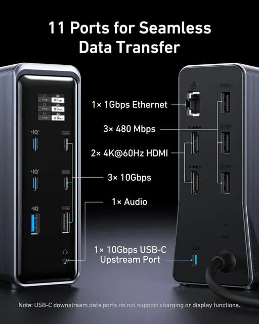 هاب شارژ‌ 160 وات 14 پورت انکر مدل A83B6-4