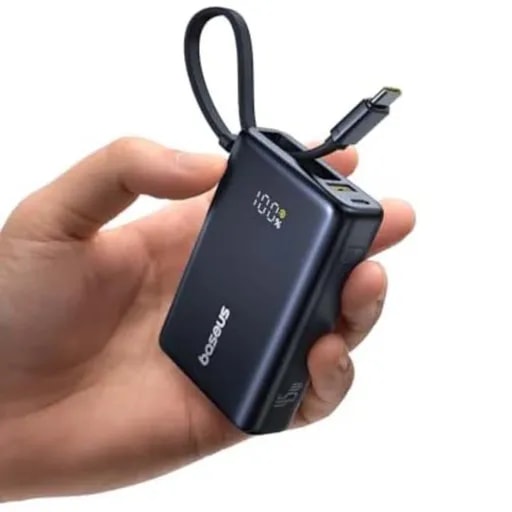 پاوربانک 45 وات باسئوس مدل PicoGo Digital Display Power Bank ظرفیت 10000 میلی‌آمپر-6