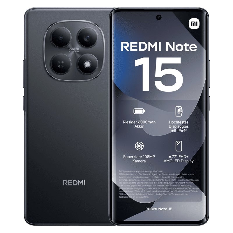 گوشی شیائومی ردمی نوت 15 4G ظرفیت 128GB رم 6GB-0