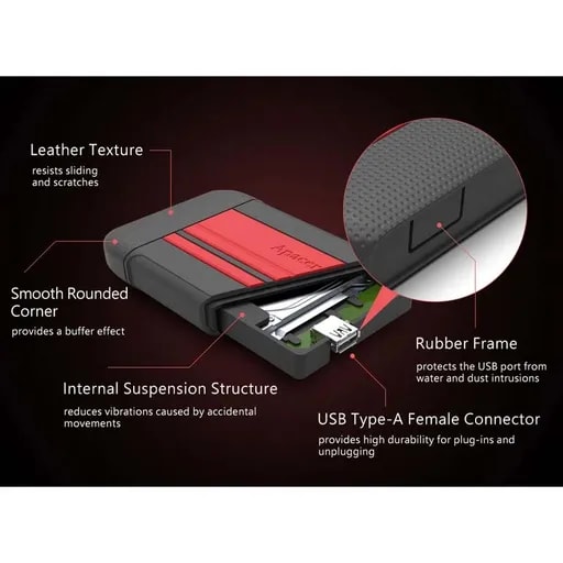 هارد اکسترنال اپیسر مدل AC633 ظرفیت 2 ترابایت-5