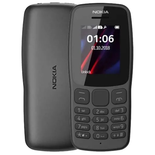 نوکیا ۱۰۶ FA مونتاژ ایران ظرفیت 4MB رم 4MB-4