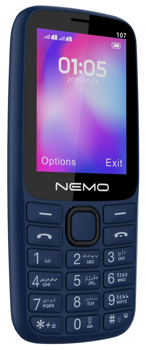 گوشی نمو E107 ظرفیت 64MB رم 32MB-8