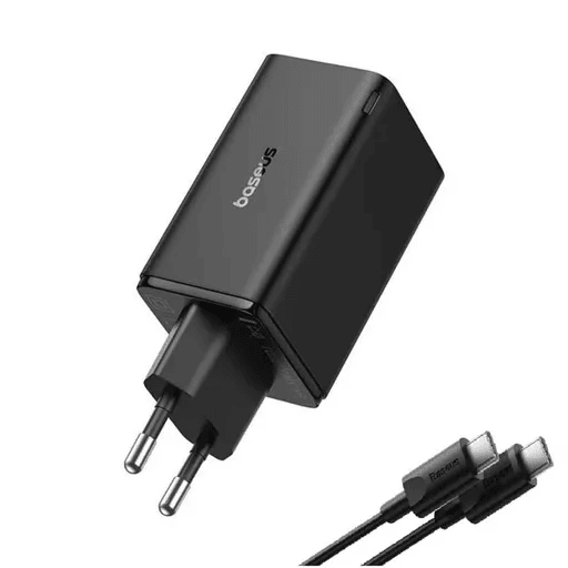 شارژر دیواری 100 وات باسئوس مدل GaN6 Pro-0