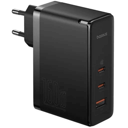 شارژر دیواری 160 وات باسئوس مدل GaN5 Pro-3