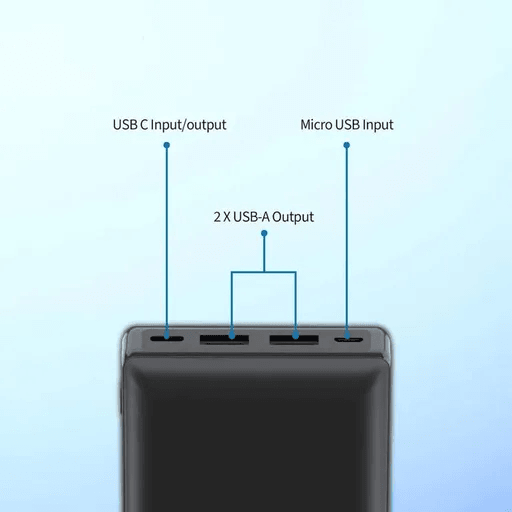 پاوربانک 20 وات فیلیپس مدل DLP7721C ظرفیت 20000 میلی‌آمپر-4