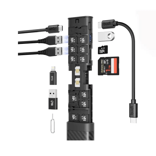 کارت خوان حافظه 10 کاره بودی مدل DC568B-0