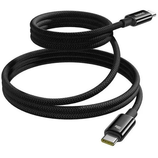 کابل شارژ USB-C به USB-C باسئوس مدل Tungsten Gold-1