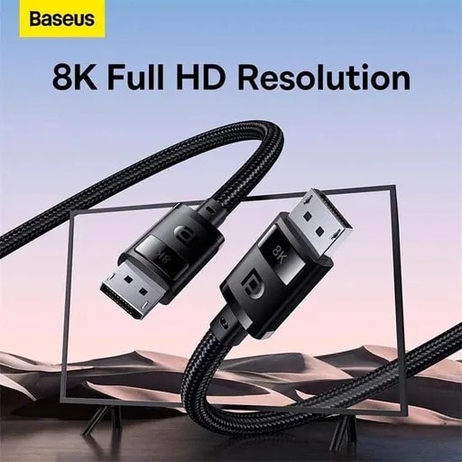 کابل Display Port باسئوس مدل High Definition Series DP 8K-1