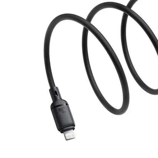 کابل شارژ USB-C به لایتنینگ باسئوس مدل Silky Series-3