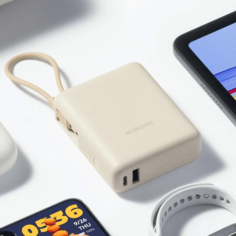 پاوربانک 33 وات شیائومی مدل PB1033MI ظرفیت 10000 میلی‌آمپر-6
