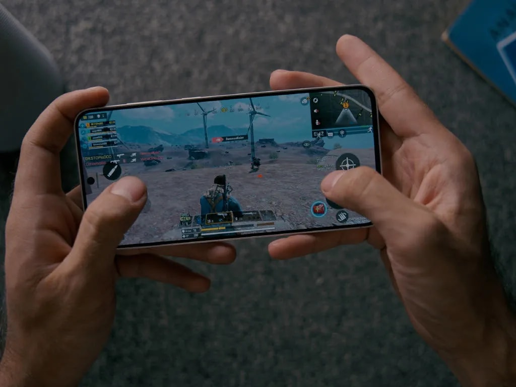 تست بازی گلکسی اس ۲۵ اف ای