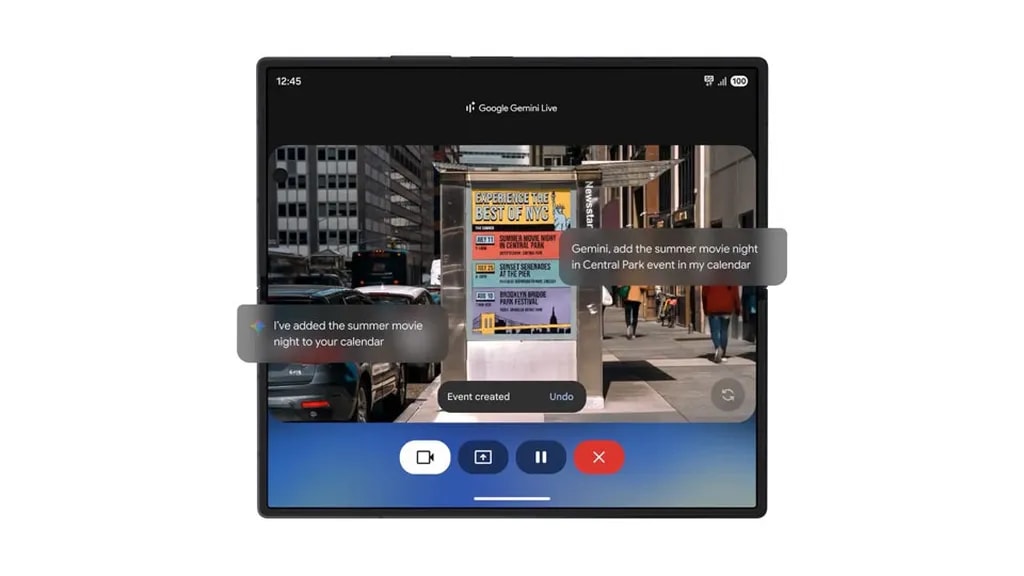 gemini in galaxy z fold 7