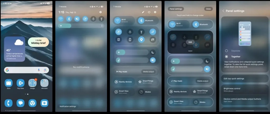  پنل اعلان‌ها