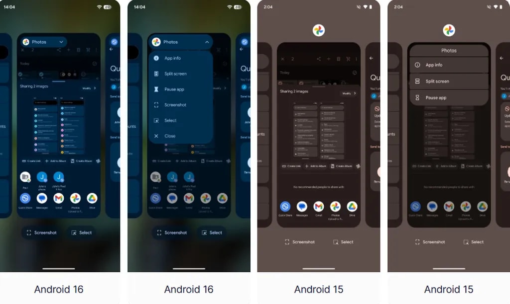 برنامه‌های اخیر