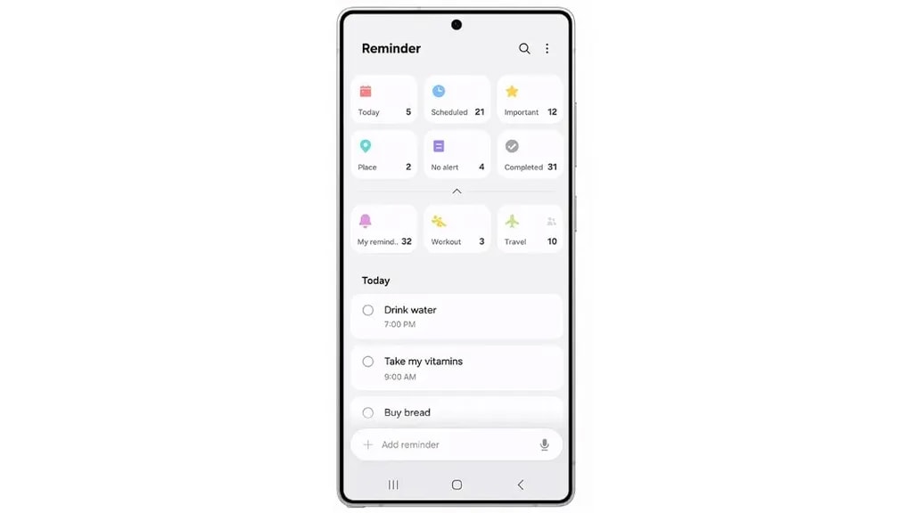اپلیکیشن reminder