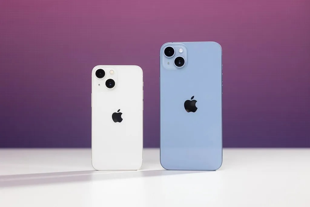 آیفون ۱۳ مینی و آیفون ۱۴ پلاس