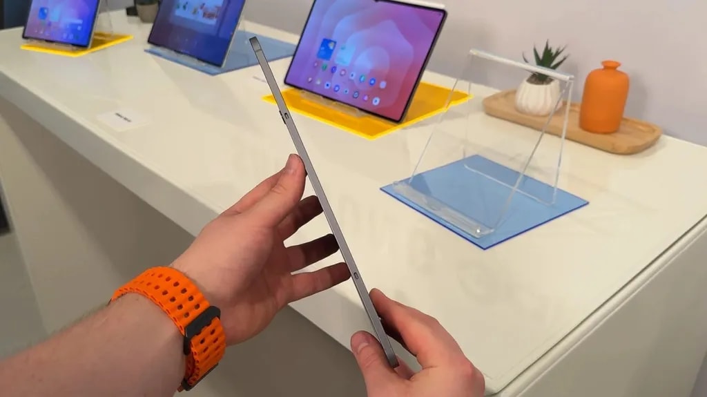 ضخامت بدنه گلکسی تب اس ۱۱