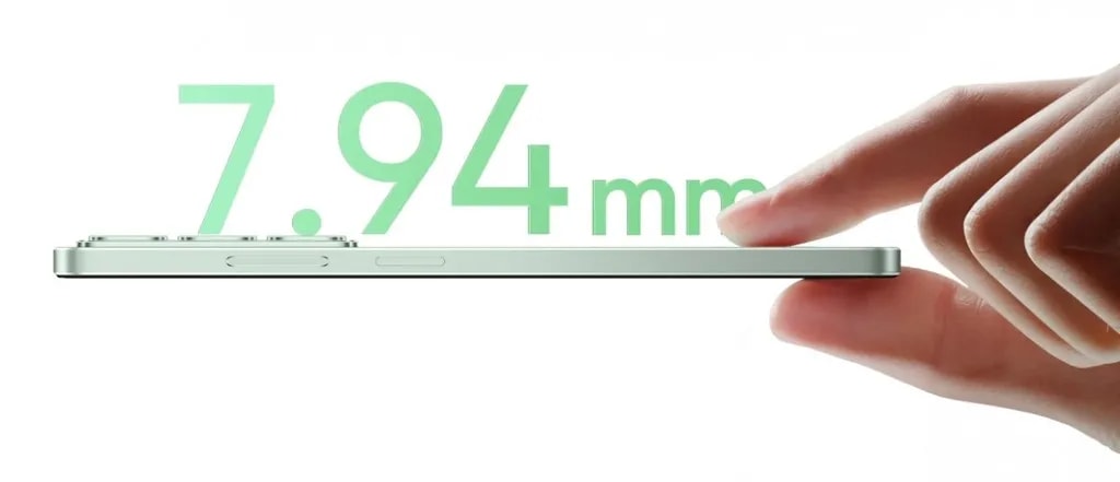 ضخامت ریلمی C73