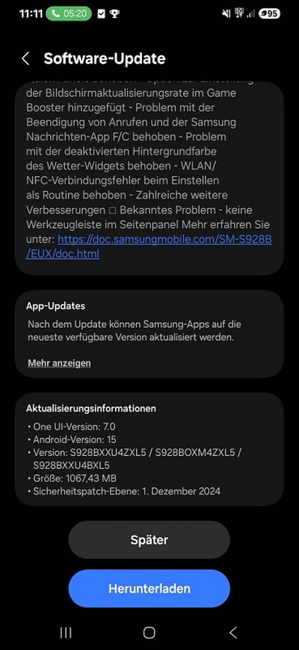 دومین بتای One UI 7.0