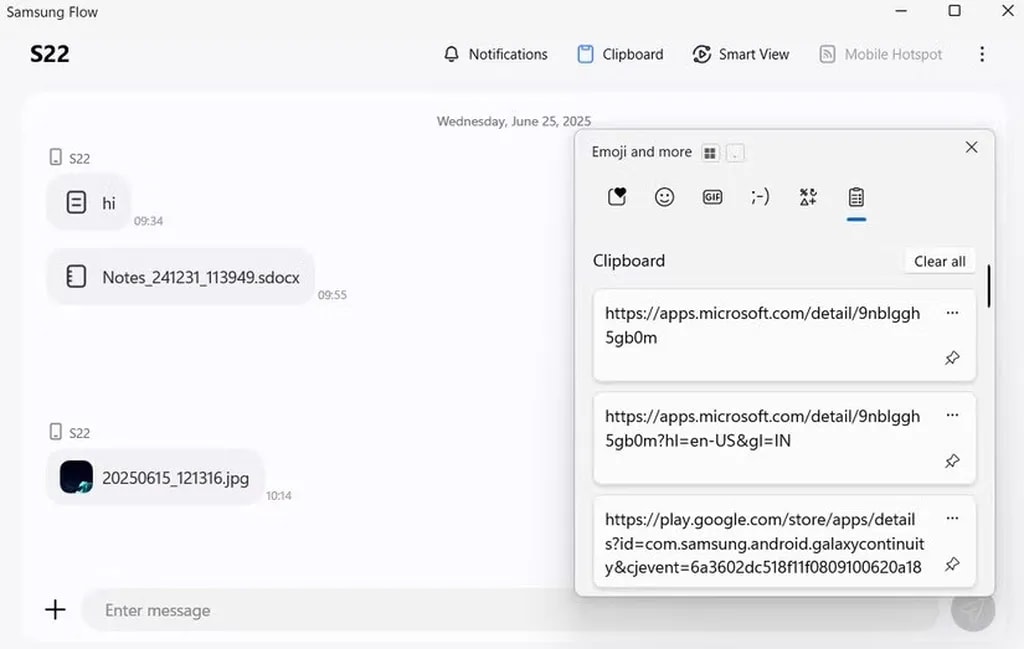 کپی و چسباندن متن میان دستگاه‌ها