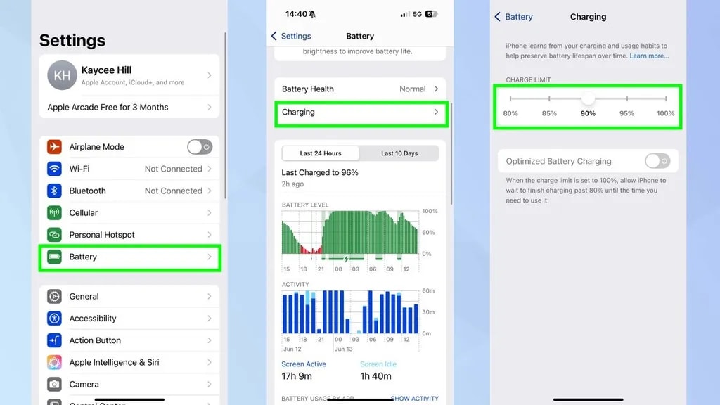 محدود سازی شارژ