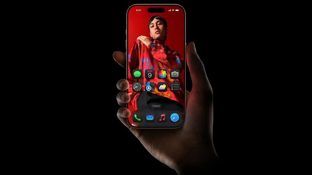 نمایشگر آیفون ۱۶ پرو