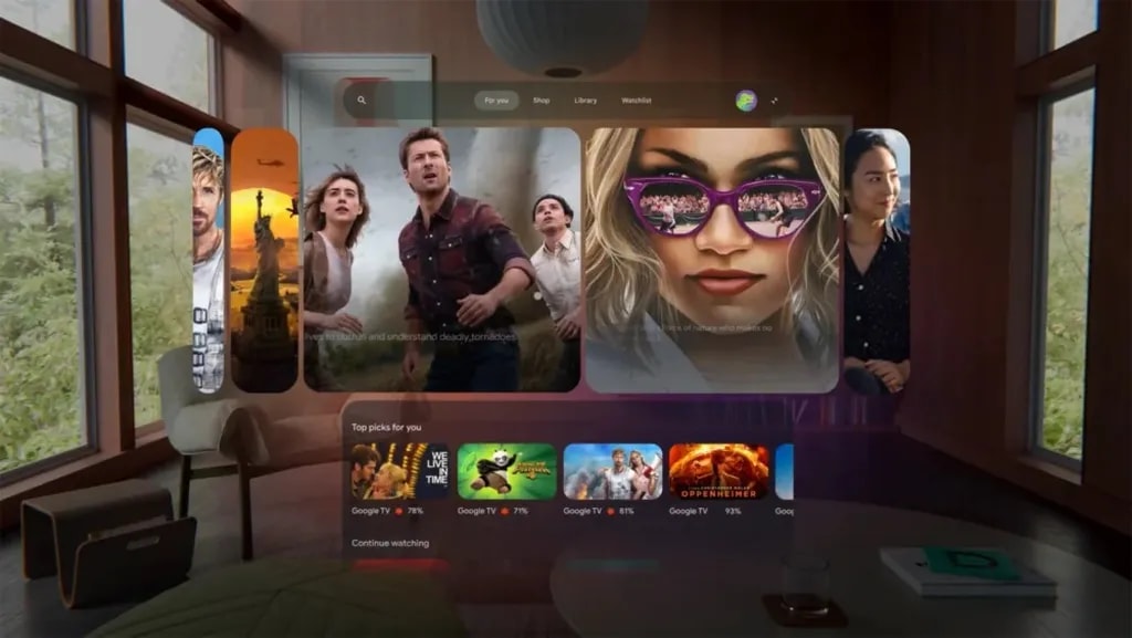 نرم افزار اندروید XR