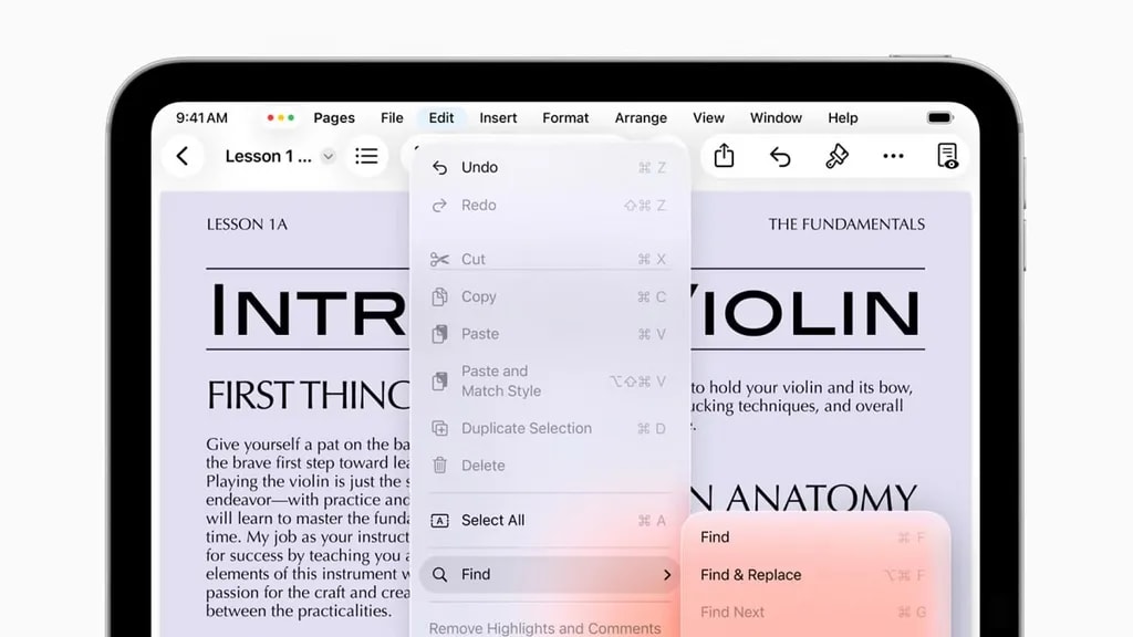 نوار منوی جدید