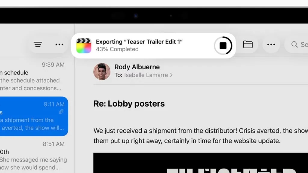 قابلیت background tasks