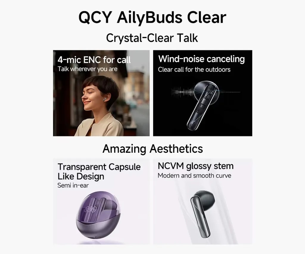 قابلیت_های هدفون AilyBuds QCY