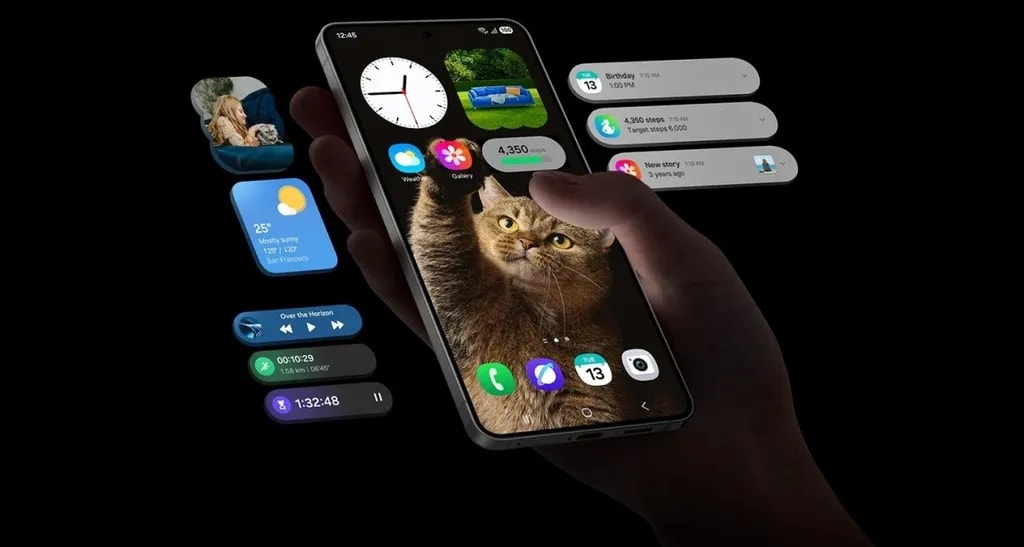 رابط کاربری گلکسی اس ۲۵ اج