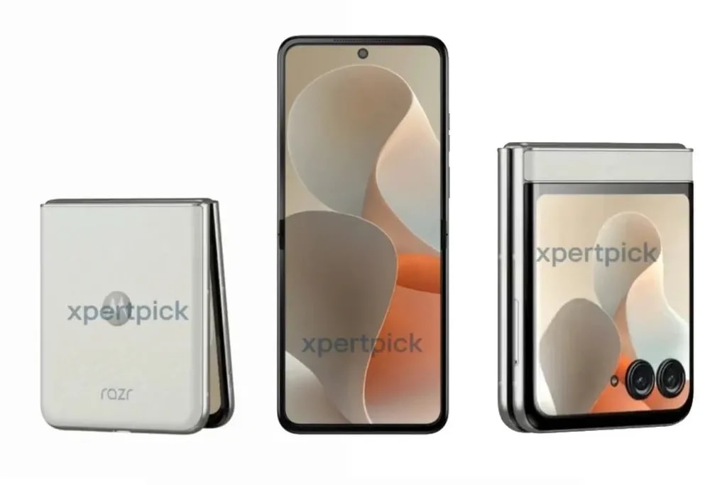 رندر موتورولا ریزر ۶۰