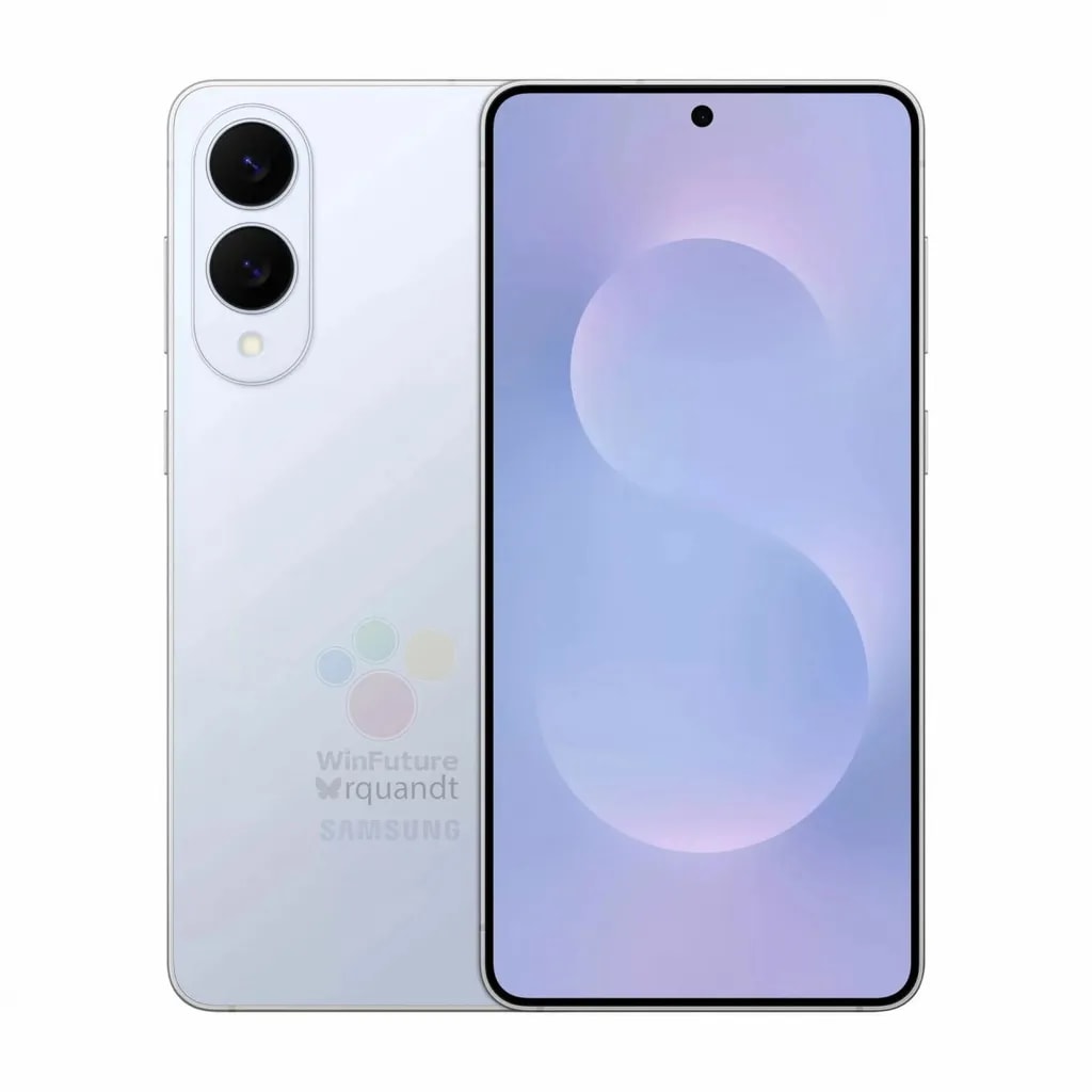 رندر رنگ آبی گلکسی S25 اج