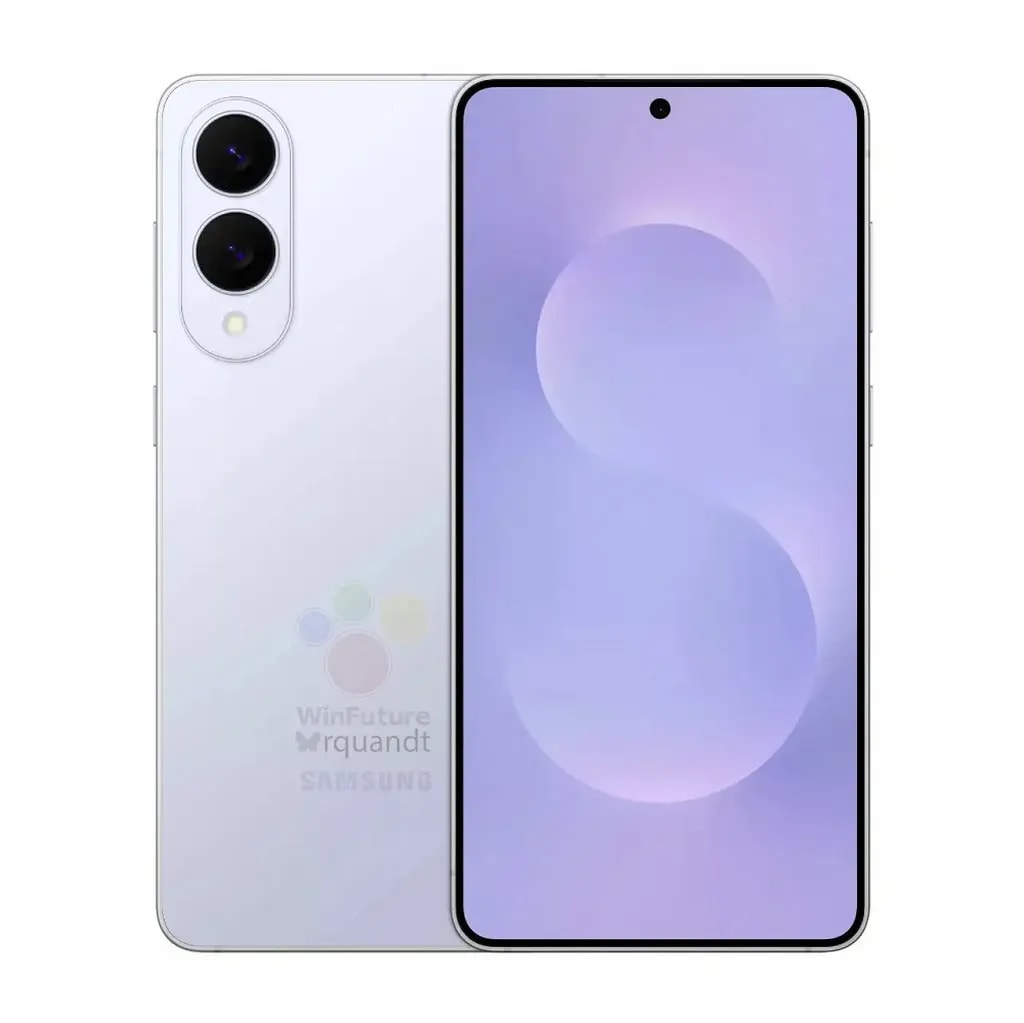 رندر رنگ آبی گلکسی S25 اج