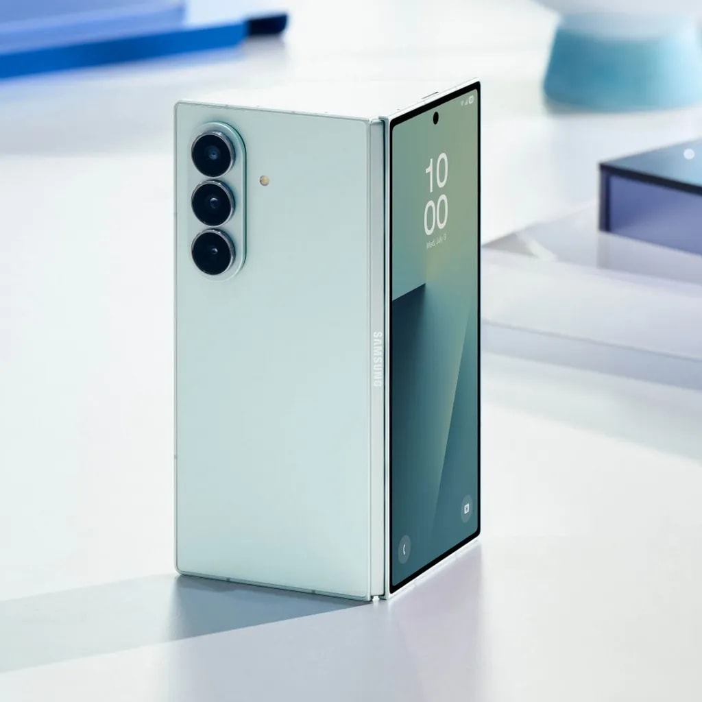 رنگ سبز گلکسی زد فولد ۷