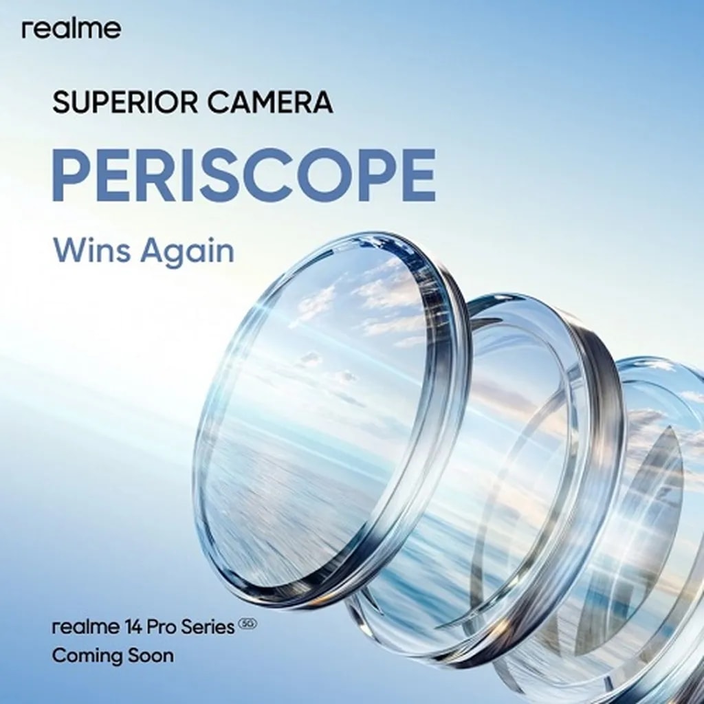 سنسور پریسکوپی ریلمی ۱۴ پرو