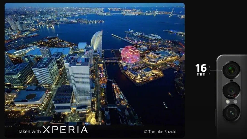 سیستم دوربین اکسپریا ۱ مارک ۷