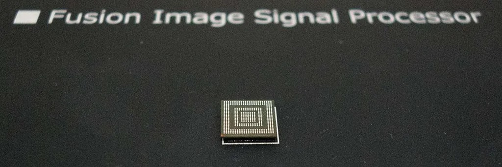 شکل 2. پردازنده سیگنال‌های تصویری سونی موسوم به فیوژن