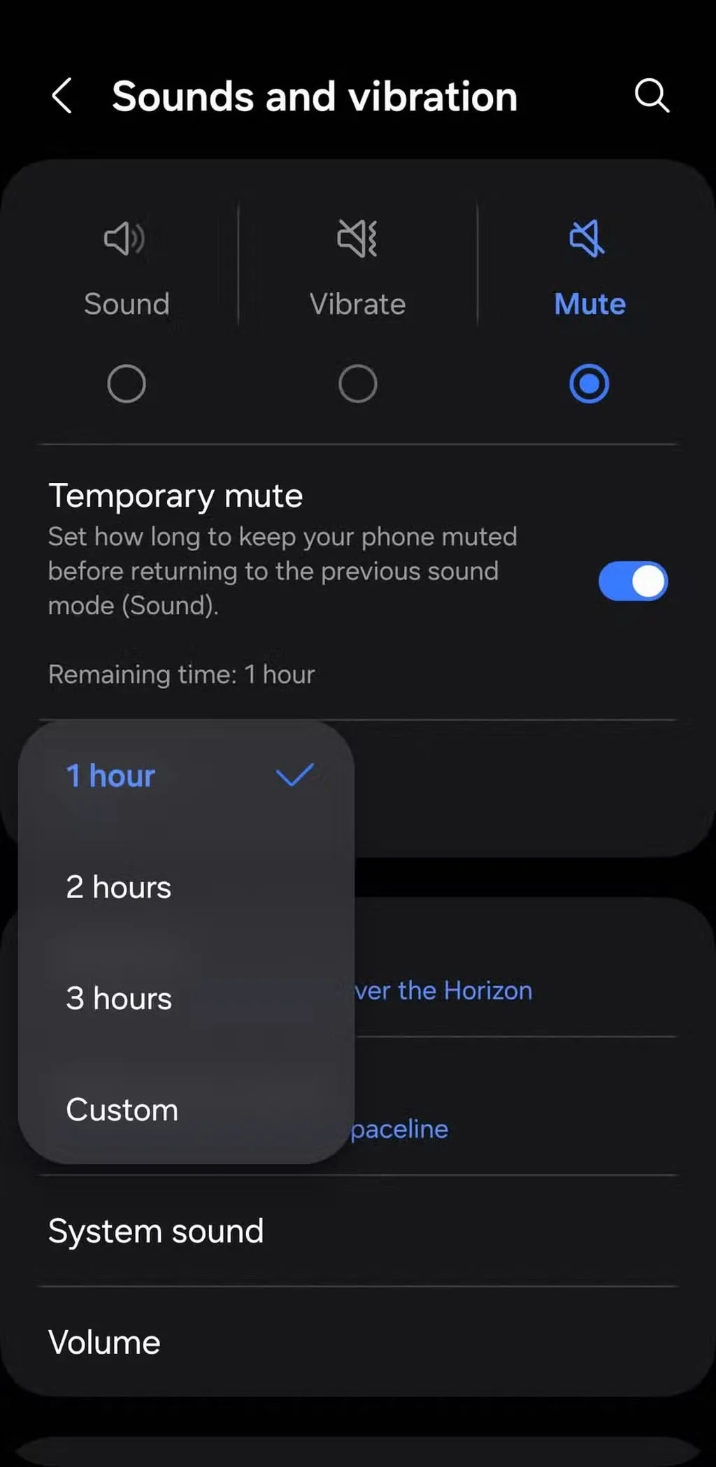 بی‌صدا کردن موقت گوشی