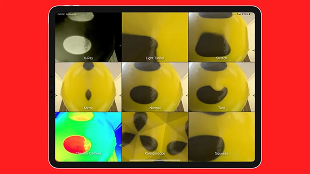 بهره‌مندی از اپلیکیشن Photo Booth