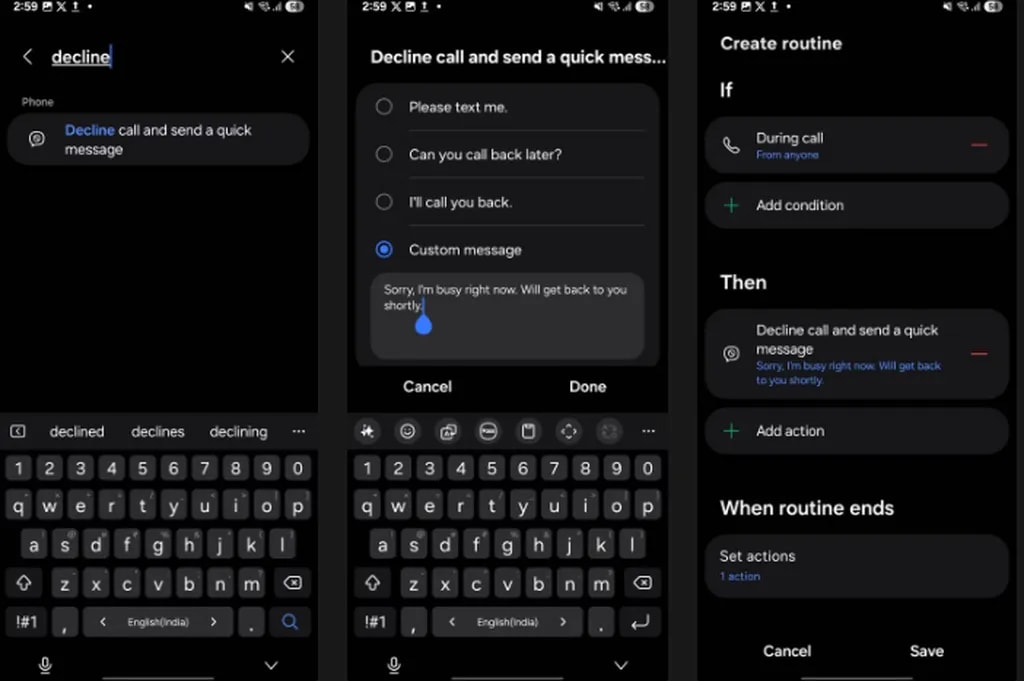مدیریت تماس دوم