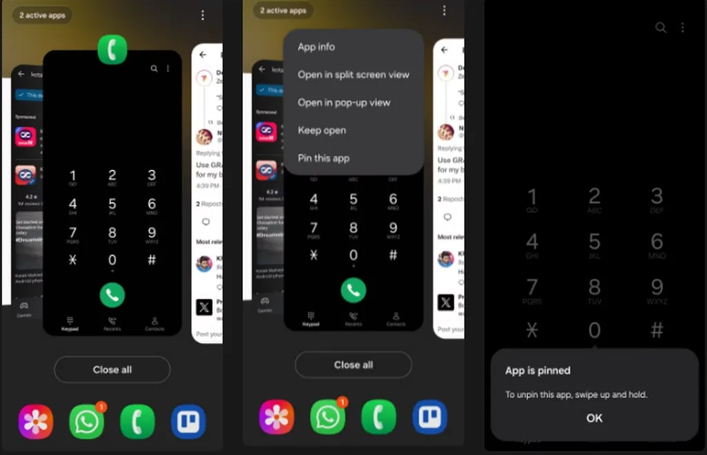 استفاده از قفل اپلیکیشن یا حالت مهمان برای محافظت از اطلاعات